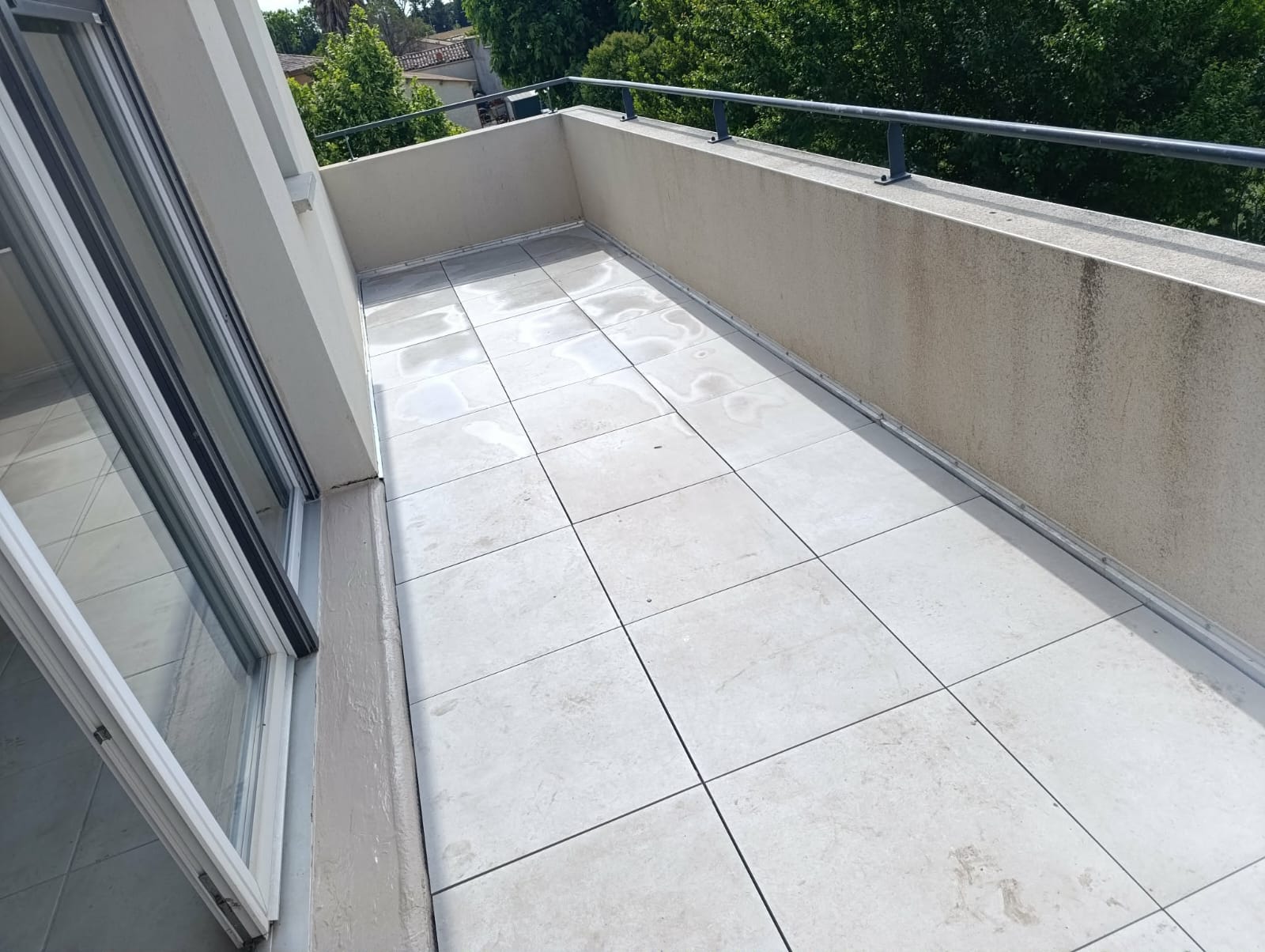 Terrasse extérieure réalisée par A.L Rénovation à Béziers