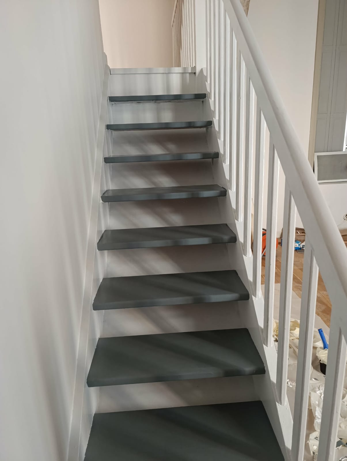 rénovation escaliers réalisé par Alban Rénovation